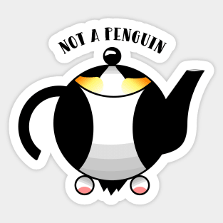 Funny teapot Sticker